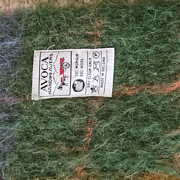 AVOCA Handweavers 70% Mohair 30% Wool Made in Ireland - Picture 3 of 7